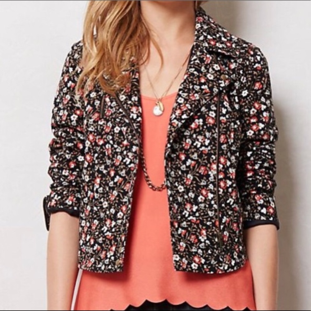 SALE! 🔥Anthropologie HEI HEI Tinsley Moto Jacket